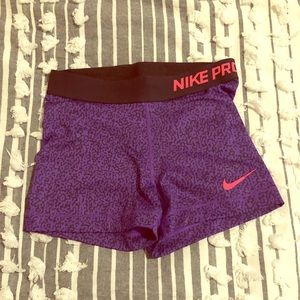 Nike pro purple